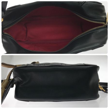  Chloe クロエ バッグ ショルダーバッグ タッセル・ストラップ付 01-11-62 ブラック