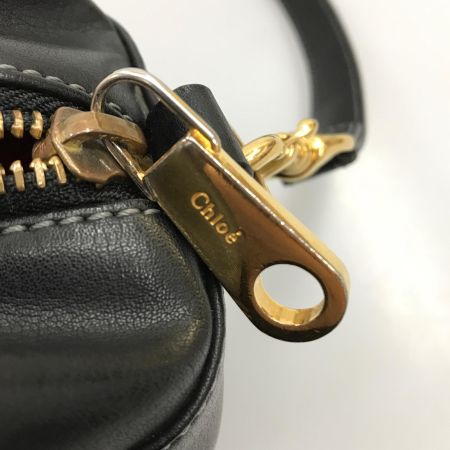  Chloe クロエ バッグ ショルダーバッグ タッセル・ストラップ付 01-11-62 ブラック