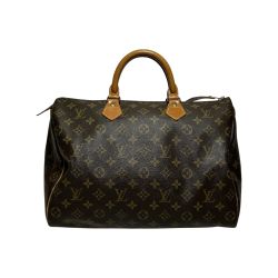 ▼▼ LOUIS VUITTON ルイヴィトン ハンドバッグ モノグラム スピーディ35 M41524 ブラウン Cランク
