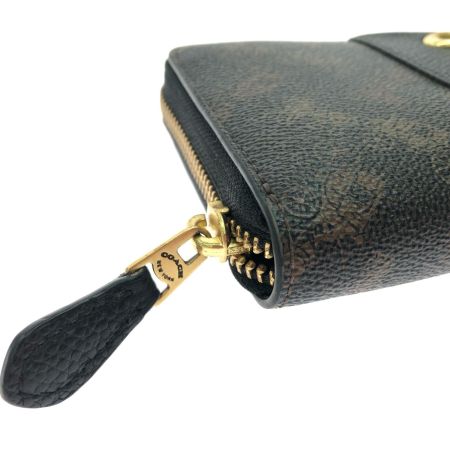  COACH コーチ レディース 長財布 アコーディオンジップウォレット ホース アンド キャリッジ CI212 ブラウン