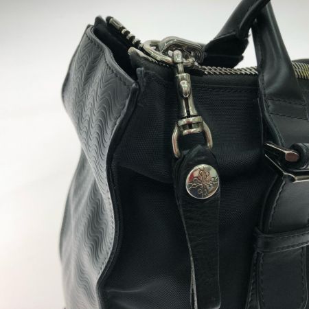  zanellato ザネラート メンズ 2WAY ビジネスバッグ ビジネストート スクエロ ナイロン ブラック