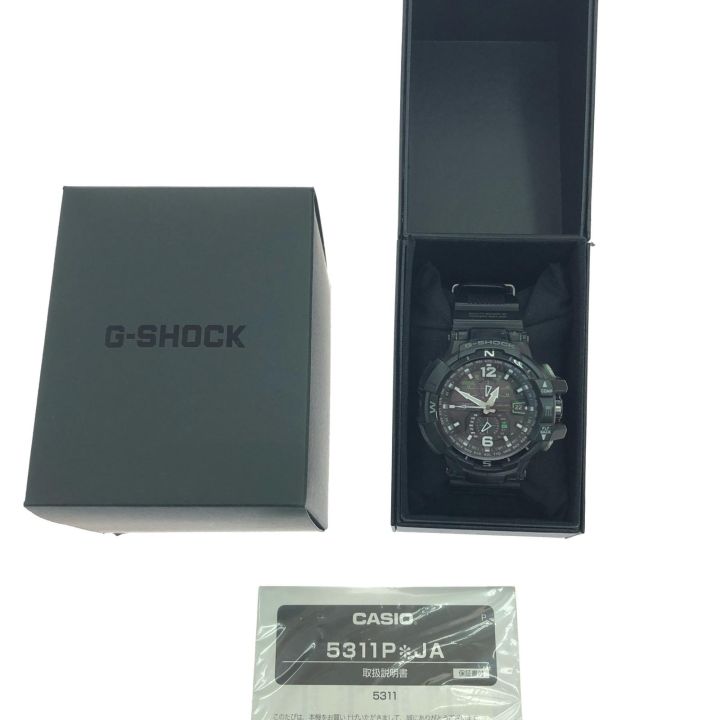 CASIO カシオ メンズ腕時計 電波ソーラー G-SHOCK スカイコックピット
