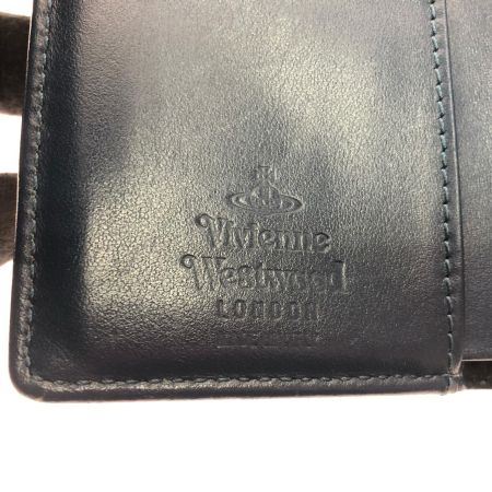  Vivienne Westwood ヴィヴィアン・ウエストウッド レディース 三つ折り財布 タータンチェック がま口 パスケース付  ブルー/グリーン