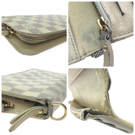  LOUIS VUITTON ルイヴィトン ダミエ ポルトフォイユ 長財布 N63072