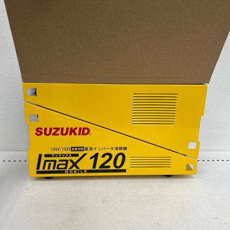  SUZUKID 直流アーク溶接機 インバーター Imax120 イエロー