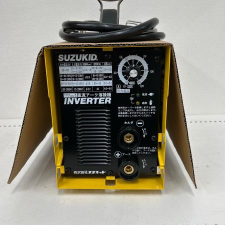  SUZUKID 直流アーク溶接機 インバーター Imax120 イエロー