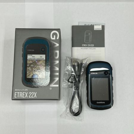  GARMIN ガーミン ハンディGPS ETREX 22X ブルー