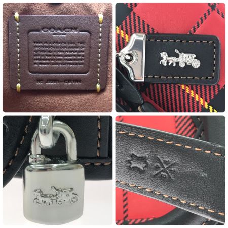 COACH コーチ バッグ ハンドバッグ  J2281 ショルダーバッグ 肩掛け ミニトート CG194 レッド