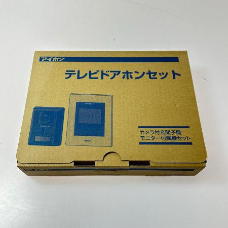  アイホン インターホン テレビドアホンセット カメラ付き玄関子機 モニター付き親機セット JS-12E