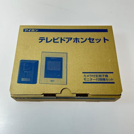  アイホン インターホン テレビドアホンセット カメラ付き玄関子機 モニター付き親機セット JS-12E