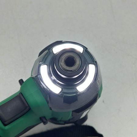  HiKOKI ハイコーキ インパクトドライバ コードレス式 充電器・充電池2個・ケース付 WH36DD グリーン