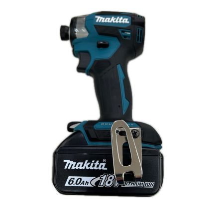MAKITA マキタ インパクトドライバ コードレス式 18v 充電器・充電池2個・ケース付 TD173DRGX ブルー