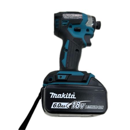 MAKITA マキタ インパクトドライバ コードレス式 18v 充電器・充電池2個・ケース付 TD173DRGX ブルー