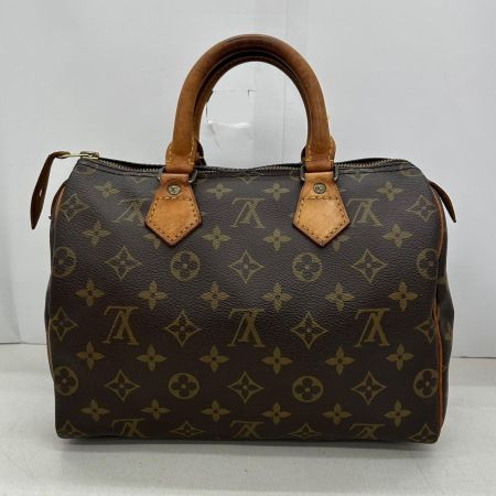  LOUIS VUITTON ルイヴィトン モノグラム スピーディ25 ハンドバッグ パドロック付 M41528