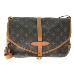 ▼▼ LOUIS VUITTON ルイヴィトン  バッグ ショルダーバッグ モノグラム ソミュール30 AR0925 M42256 ブラウン Bランク