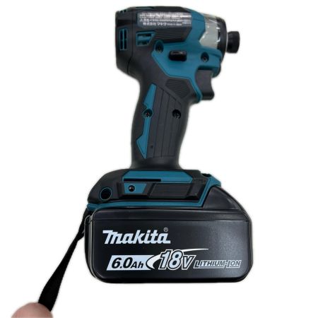 MAKITA マキタ インパクトドライバ コードレス式 18v 充電器・充電池2個・ケース付 TD173DRGX ブルー