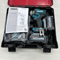 ▼▼ MAKITA マキタ インパクトレンチ コードレス式 40v TW004G ブルー Aランク