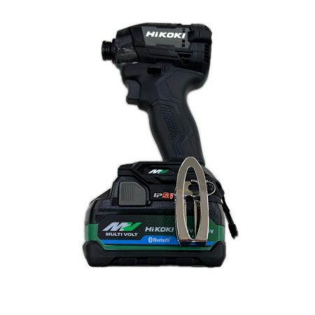 HiKOKI ハイコーキ インパクトドライバ コードレス式 36v 充電器・充電池2個・ケース付 WH36DD ブラック