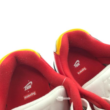  Supreme×NIKE メンズスニーカー エア クロストレーナー 3 28cm CJ5291-100 ホワイト/パイングリーン