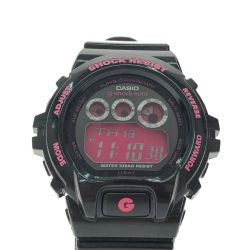 CASIO レディース腕時計 デジタルウォッチ クオーツ G-SHOCK mini カレンダー付 GMN-692 ブラック×ピンク Bランク