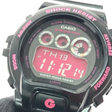 CASIO レディース腕時計 デジタルウォッチ クオーツ G-SHOCK mini カレンダー付 GMN-692 ブラック×ピンク