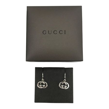  GUCCI グッチ アクセサリー ピアス SILVER925 インターロッキングGピアス