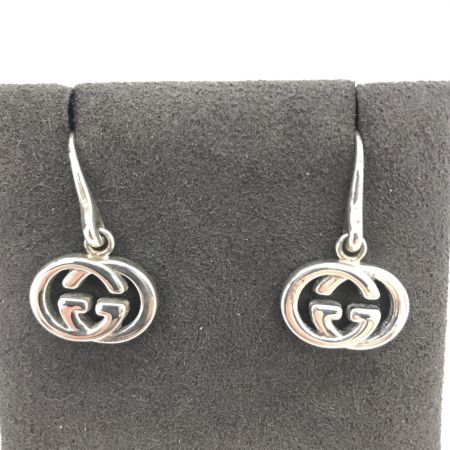  GUCCI グッチ アクセサリー ピアス SILVER925 インターロッキングGピアス