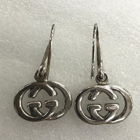  GUCCI グッチ アクセサリー ピアス SILVER925 インターロッキングGピアス