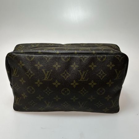  LOUIS VUITTON ルイヴィトン コスメポーチ モノグラム トゥルーストワレット28 M47522 ブラウン