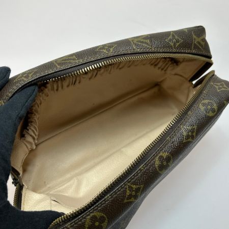  LOUIS VUITTON ルイヴィトン コスメポーチ モノグラム トゥルーストワレット28 M47522 ブラウン