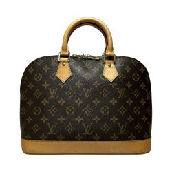 ▼▼ LOUIS VUITTON ルイヴィトン ハンドバッグ モノグラム アルマ パドロック付 M51130 Bランク