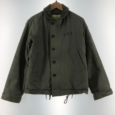  BUZZ RICKSON'S バズ リクソンズ  N-1デッキジャケット SIZE M M13795 グリーン