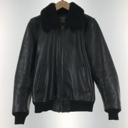 ▼▼ WACKO MARIA ワコマリア  レザージャケット ブラック SIZE M G-1ジャケット ブラック Bランク