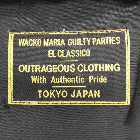  WACKO MARIA ワコマリア  レザージャケット ブラック SIZE M G-1ジャケット ブラック