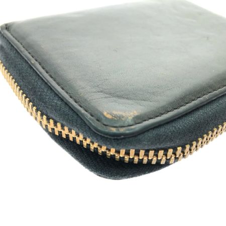  池田工芸×Lightning メンズ L字ジップ財布 限定モデル ホースハイド×ヌメ クロコダイル ブラック