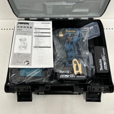  MAKITA マキタ インパクトドライバ コードレス式 18v LXT20周年記念カラー TD173DGXPB プレミアムブルー