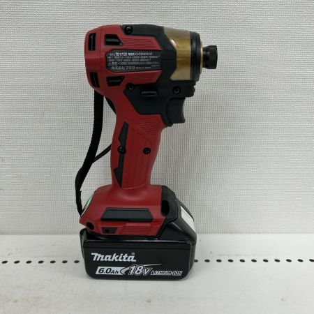 MAKITA マキタ インパクトドライバ コードレス式 18v LXT20周年記念カラー TD173DGXPR プレミアムレッド