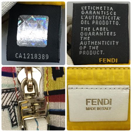  FENDI フェンディ バッグ トートバッグ ズッカ 8BH223-BB1 マルチカラー