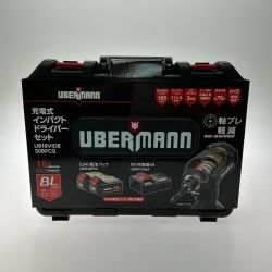 ▼▼ UBERMANN インパクトドライバ コードレス式 18v UB18VIDⅡBFS Sランク