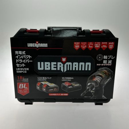  UBERMANN インパクトドライバ コードレス式 18v UB18VIDⅡBFS
