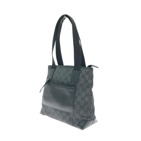  GUCCI グッチ レディース トートバッグ GGキャンバス レザー ショルダートート 28893 ブラック