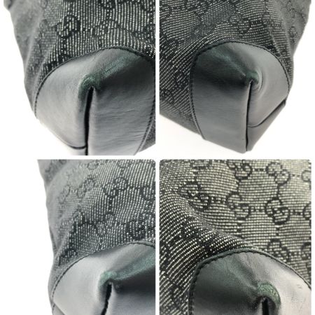  GUCCI グッチ レディース トートバッグ GGキャンバス レザー ショルダートート 28893 ブラック