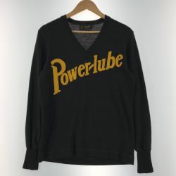 ▼▼ FREE WHEELERS フリーホイーラーズ Vネックニット  Power-lube SIZE 38 ブラウン Cランク