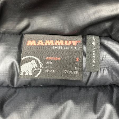  MAMMUT マムート ダウンジャケット SIZE M  1011-00450 ブラック