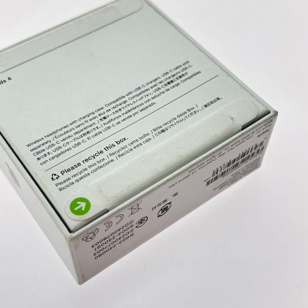  Apple アップル AirPods 4 MXP63J/X