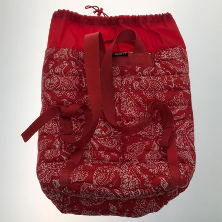  Supreme シュプリーム バッグ バックパック Puffer Backpack レッド