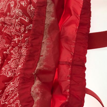  Supreme シュプリーム バッグ バックパック Puffer Backpack レッド