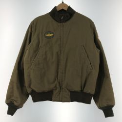 ▼▼ THE REAL McCOY'S ザリアルマッコイス  タンカースジャケット オリーブ SIZE XL タクシードライバー 2006 オリーブ Bランク