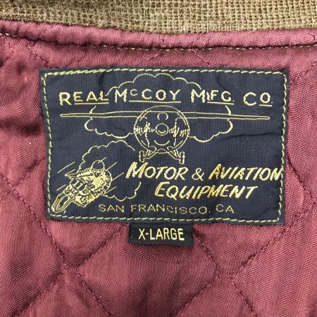  THE REAL McCOY'S ザリアルマッコイス  タンカースジャケット オリーブ SIZE XL タクシードライバー 2006 オリーブ