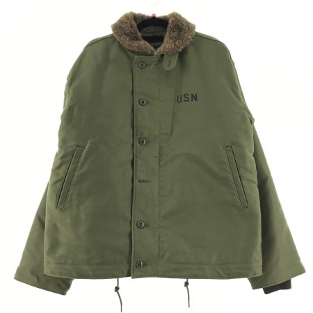  HOUSTON ヒューストン ジャケット SIZE 42 メンズ 5N-1 NAVY DEPARTMENT CONTRACTNX 5N-1 グリーン